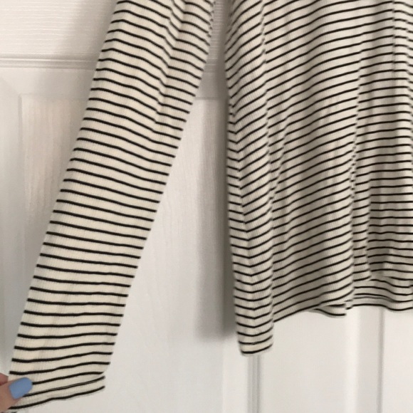 Striped Soft and Sexy Blouse - Picture 2 of 3